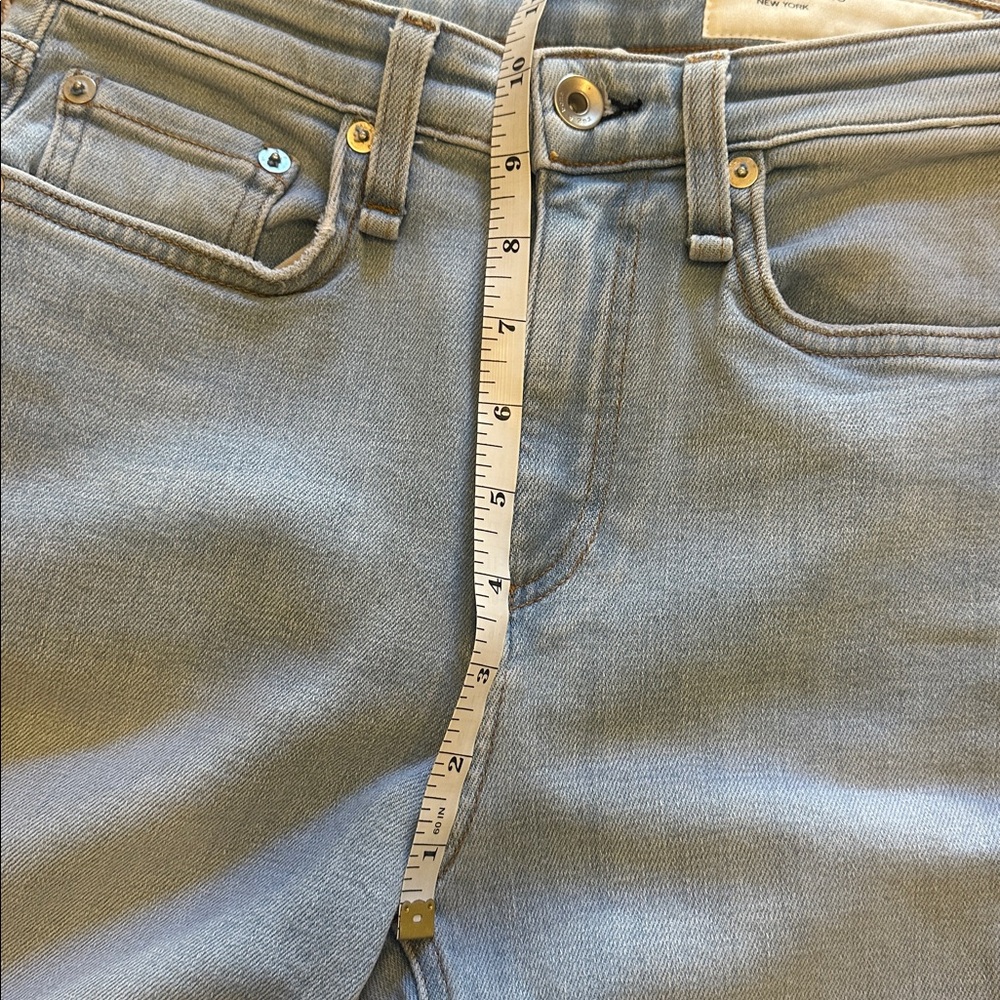 NWT Rag & Bone Jeans High Rise Ankle Cigarette Sunset 24 - Picture 5 of 7